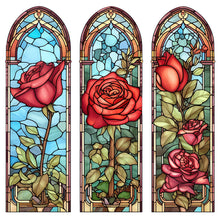 Load image into Gallery viewer, Rose-Full Round Diamond Painting-40x40cm
