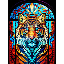 Load image into Gallery viewer, Stained Glass Animal-Full Round Diamond Painting-30x40cm
