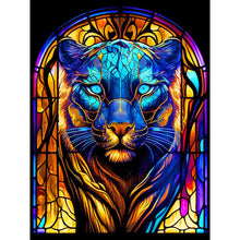 Load image into Gallery viewer, Stained Glass Animal-Full Round Diamond Painting-30x40cm
