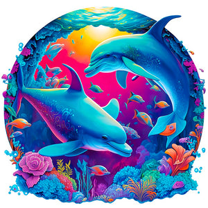 Animal-Full Round Diamond Painting-30x30cm