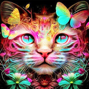 Animal-Full Round Diamond Painting-30x30cm