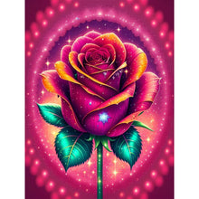 Load image into Gallery viewer, Rose-Full Round Diamond Painting-30x40cm

