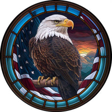 Load image into Gallery viewer, Stained Glass Animal-Full Round Diamond Painting-30x30cm
