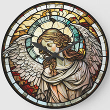 Load image into Gallery viewer, Stained Glass Elf-Full Round Diamond Painting-30x30cm
