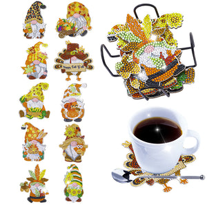 Animal-Wooden Diamond Painting Coaster