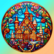 Load image into Gallery viewer, Small House-Full Round Diamond Painting-30x30cm

