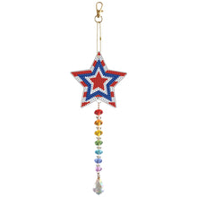 Load image into Gallery viewer, Independence Day Pentagram-Crystal Light Catcher

