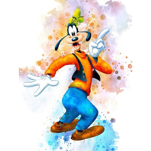 Cartoon-Full Round Diamond Painting-30x40cm