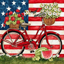 Load image into Gallery viewer, Flower Truck-Full Round Diamond Painting-30x30cm
