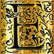 Load image into Gallery viewer, 24 Alphabet-Diamond Sticker
