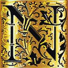 Load image into Gallery viewer, 24 Alphabet-Diamond Sticker
