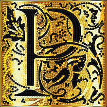 Load image into Gallery viewer, 24 Alphabet-Diamond Sticker
