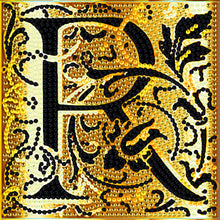 Load image into Gallery viewer, 24 Alphabet-Diamond Sticker
