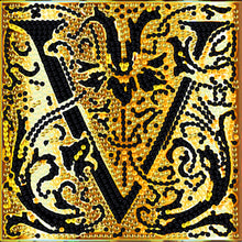 Load image into Gallery viewer, 24 Alphabet-Diamond Sticker
