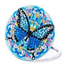 Load image into Gallery viewer, Butterfly-Diamond Makeup Mirror
