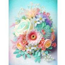 Load image into Gallery viewer, Rose-Full Round Diamond Painting-30x40cm
