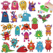 Load image into Gallery viewer, 2pcs/set-Cartoon-Diamond Sticker
