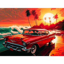 Load image into Gallery viewer, Car-Full Round Diamond Painting-40x30cm
