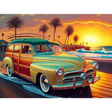 Load image into Gallery viewer, Car-Full Round Diamond Painting-40x30cm
