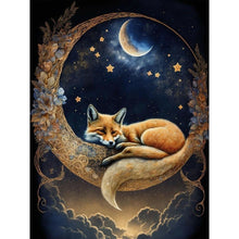 Load image into Gallery viewer, Fox-Full Round Diamond Painting-30x40cm
