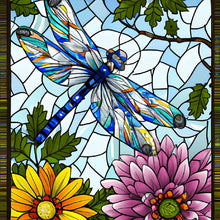 Load image into Gallery viewer, Stained Glass Animal-Full Round Diamond Painting-30x30cm
