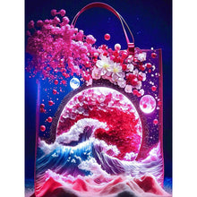 Load image into Gallery viewer, Flower In Bag-Full Round Diamond Painting-30x40cm
