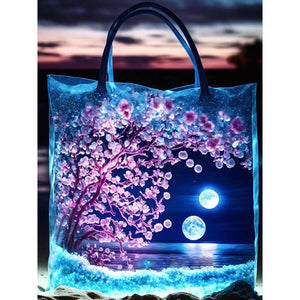 Flower In Bag-Full Round Diamond Painting-30x40cm