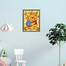 Load image into Gallery viewer, Stained Glass Cartoon-Full Round Diamond Painting-30x40cm
