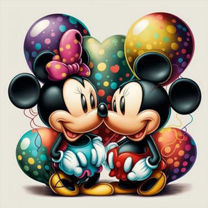 Cartoon-Full Round Diamond Painting-30x30cm