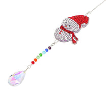 Load image into Gallery viewer, DIY Diamond Painting Christmas Decoration Crystal Pendant
