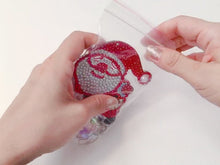 Load and play video in Gallery viewer, DIY Diamond Painting Christmas Decoration Crystal Pendant
