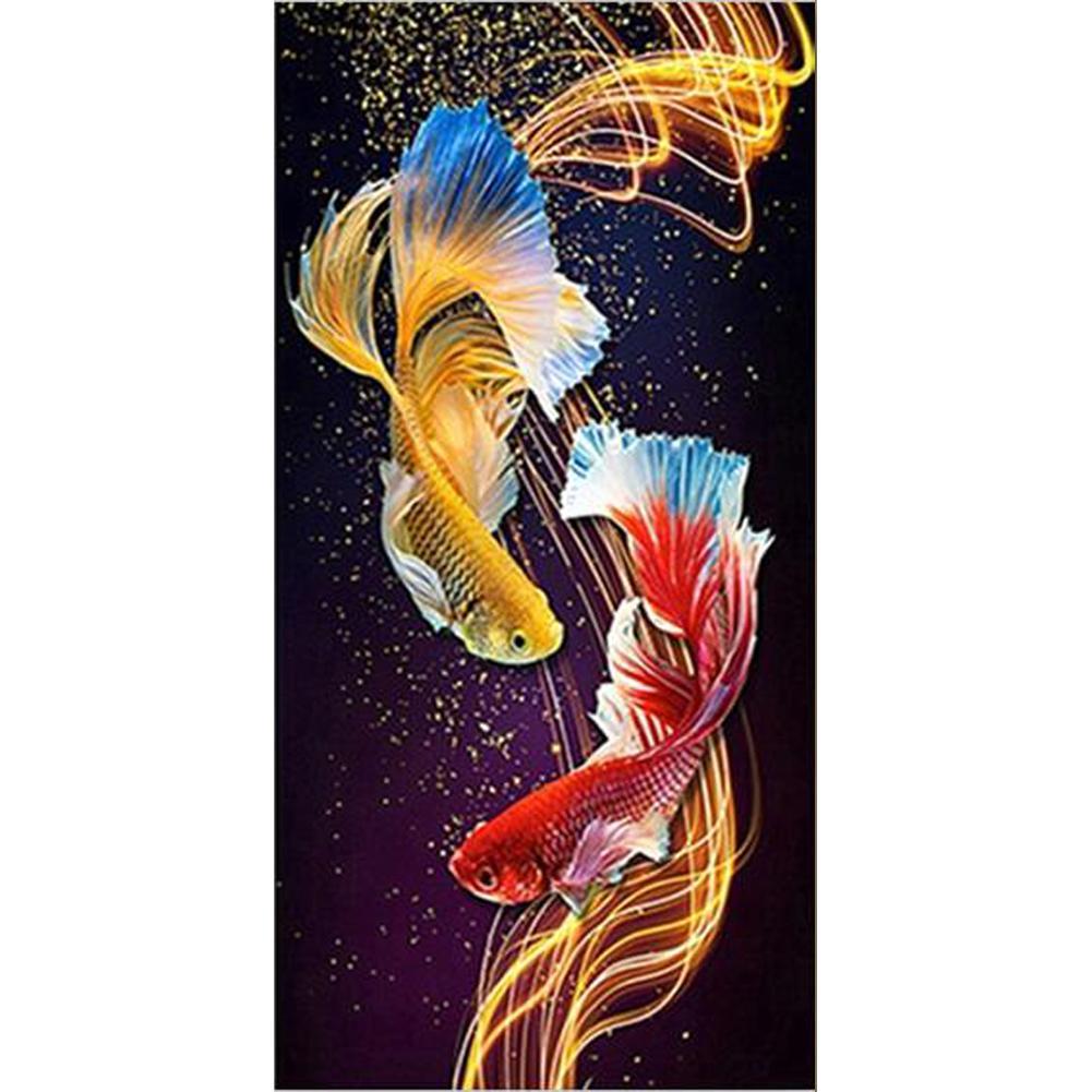 Colorful Fish - Full Drill Diamond Painting - 45x85cm