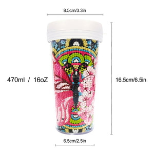 Colorful Diamond Cup