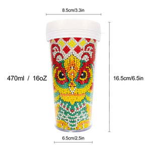 Colorful Diamond Cup