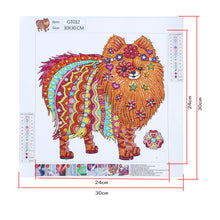Load image into Gallery viewer, Puppy-Special Shaped Crystal Diamond Painting-30*30cm
