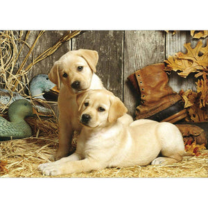 Dogs - Full Drill Diamond Painting