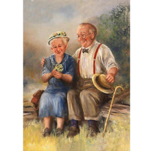 Load image into Gallery viewer, Older Couple - Full Drill Diamond Painting
