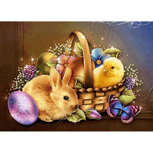 Load image into Gallery viewer, Easter Chick Rabbit - Full Drill Diamond Painting
