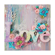 Load image into Gallery viewer, Love flower - Full Drill Diamond Painting
