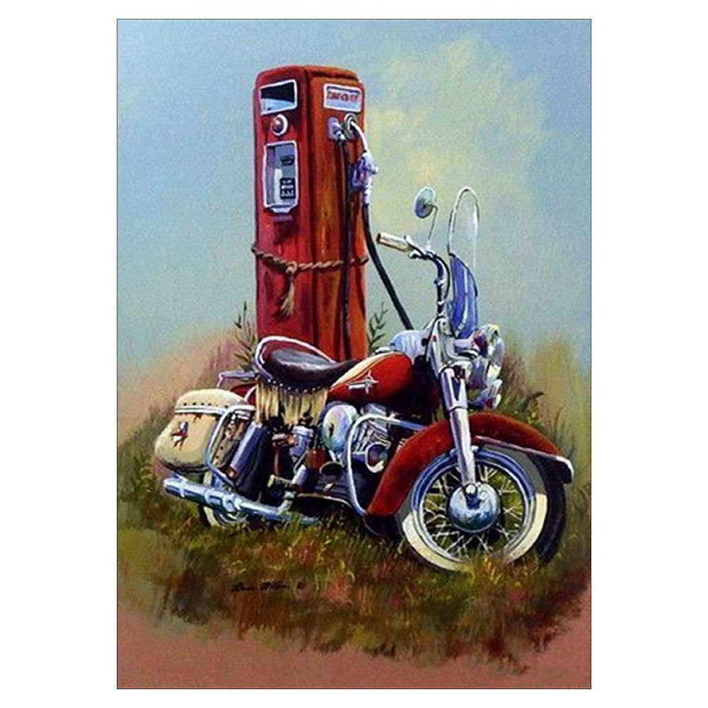 Motorcycle - Full Drill Diamond Painting