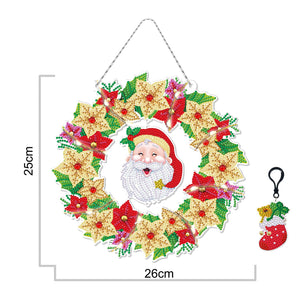Wreath and Keyring Pendant
