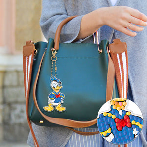6pcs Donald Duck Double Sided Keychain