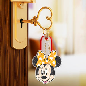 5pcs Mickey Mouse Double Sided Keychain