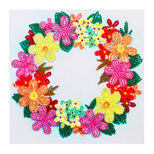 Wreath-Special Shaped Crystal Diamond Painting-30*30cm